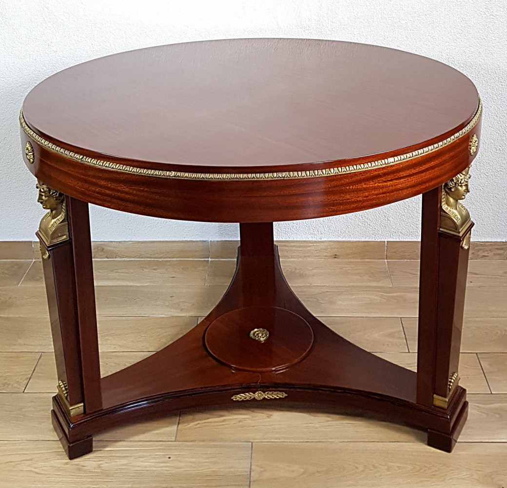 Stół neoempirowy Francja XIX w.